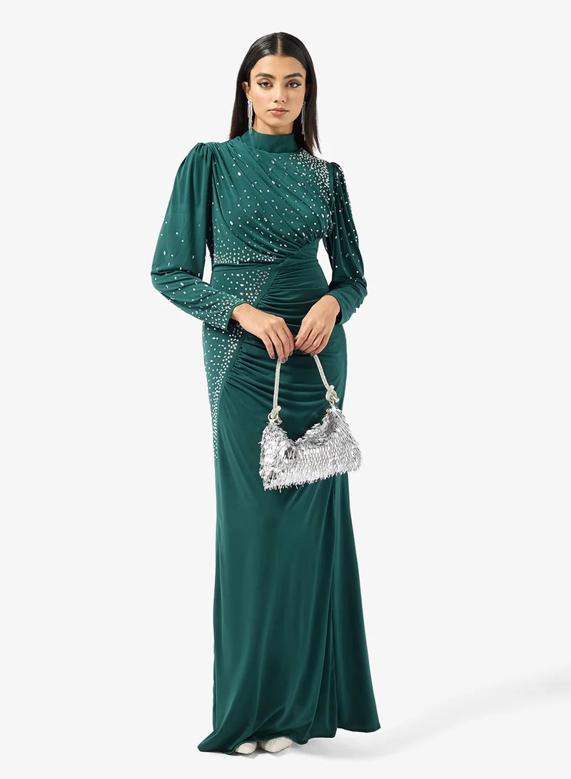 Khizana Embellished Evening Dress